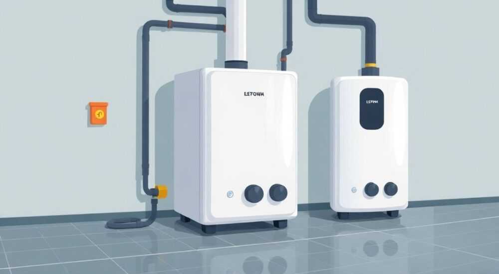 Круглые напольные газовые котлы