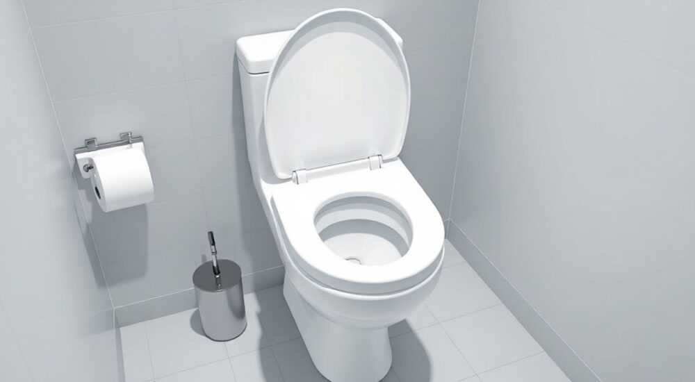 Крышка на унитаз квадратная