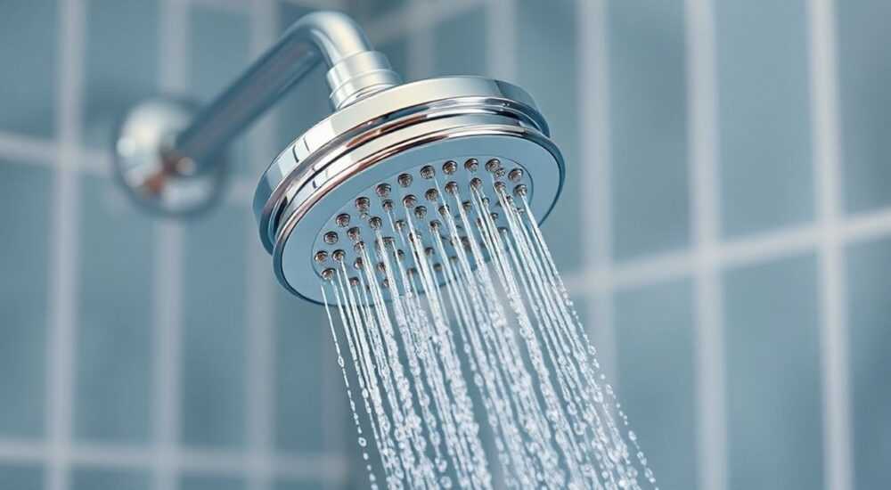 Лейка для душа хром