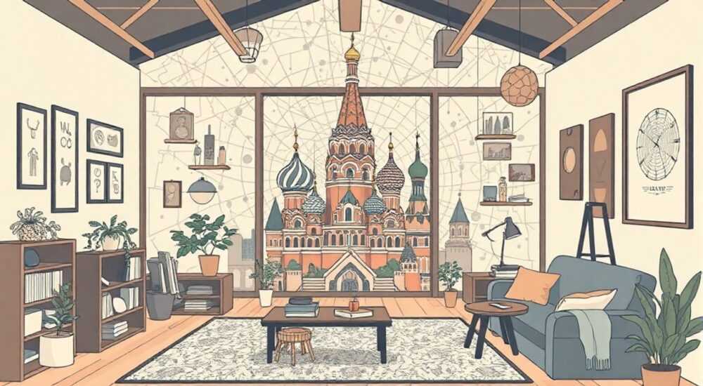 Лофт на карте москвы