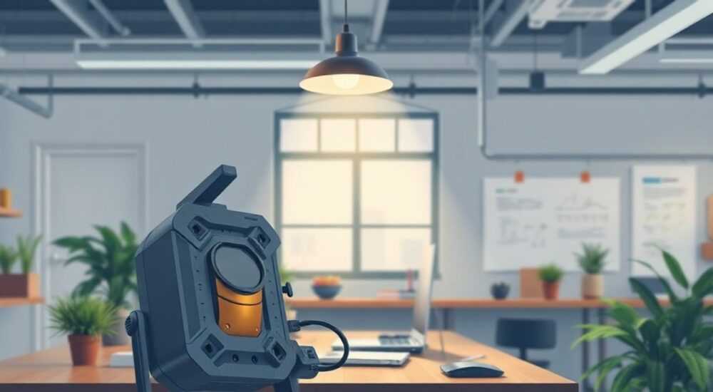 Местное освещение рабочего места