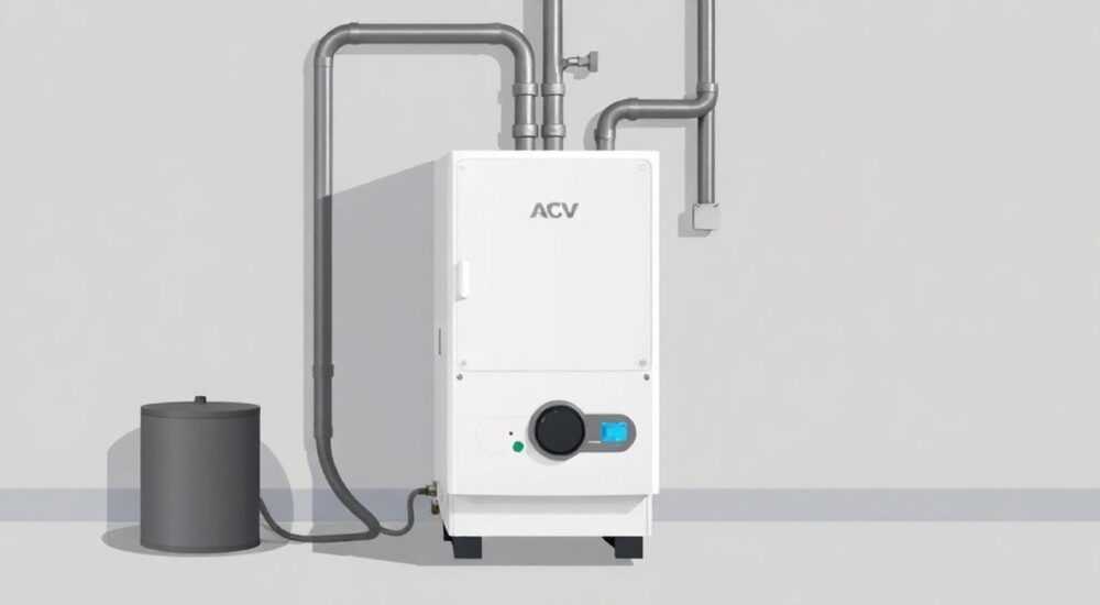 Напольный котел acv