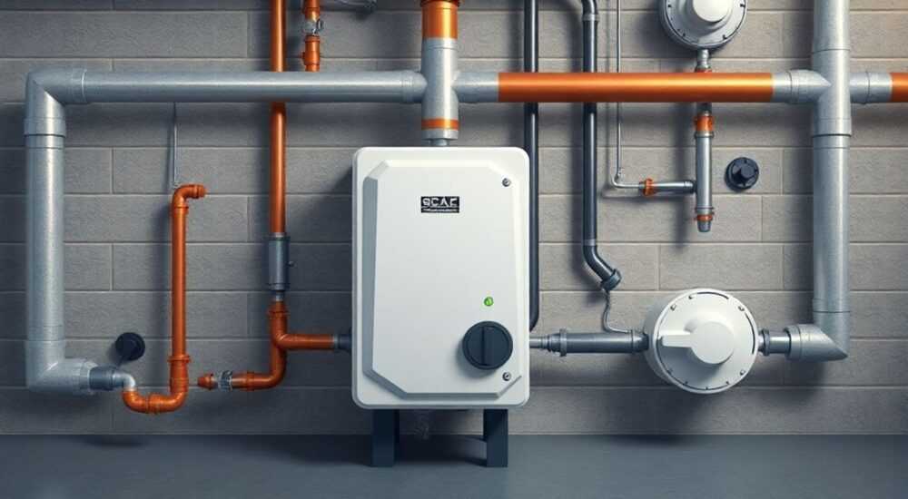 Обвязка напольных газовых котлов
