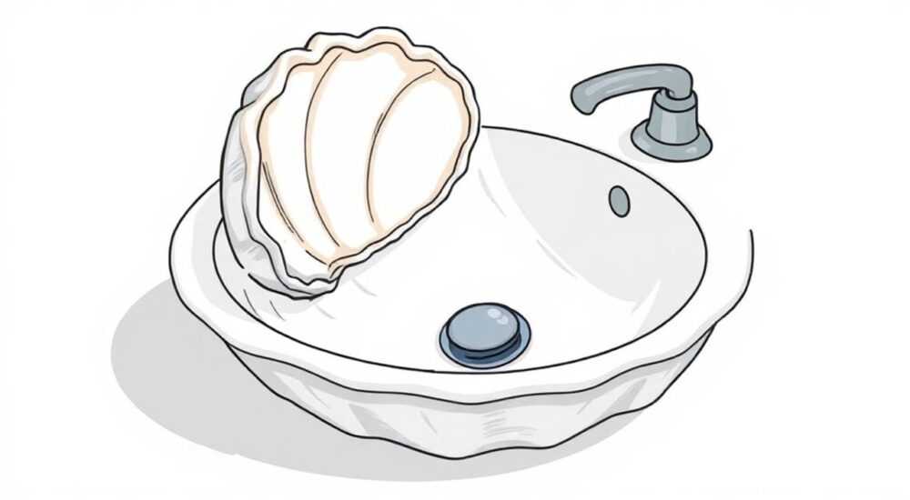 Окраска раковины
