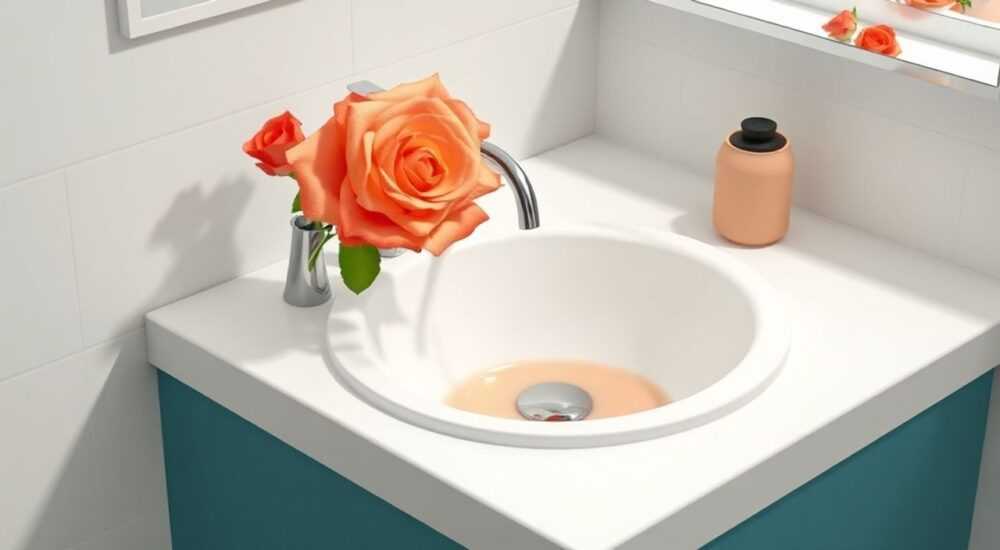 Orange роса раковина