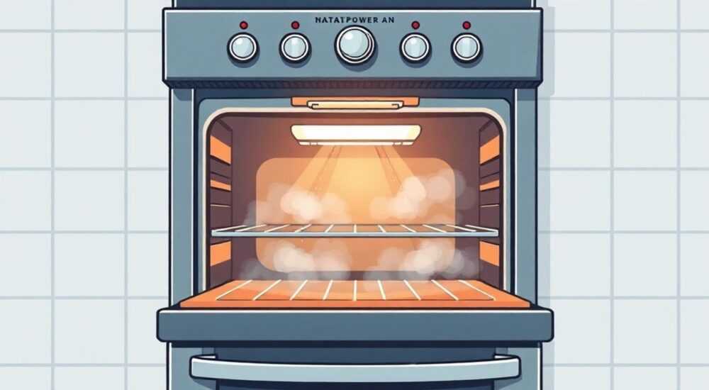 От чего работает духовой шкаф