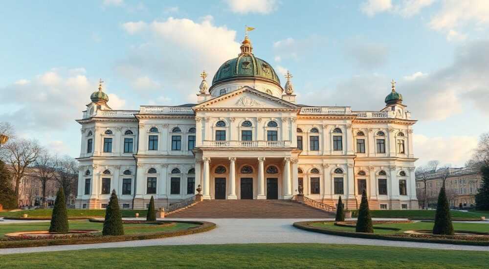 Петергофский дворец кто архитектор