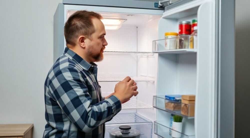 Почему скрипит холодильник при работе