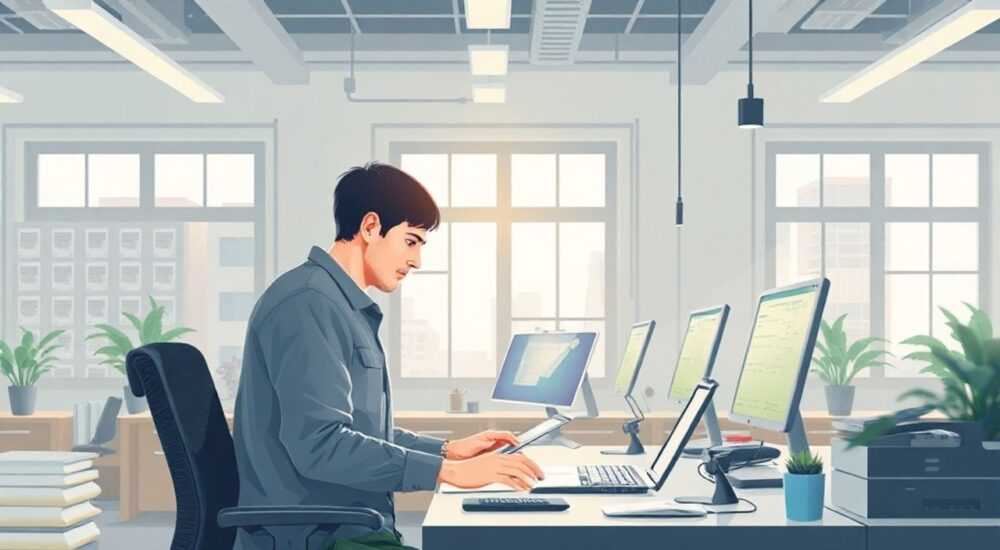 Постоянные рабочие места без естественного освещения