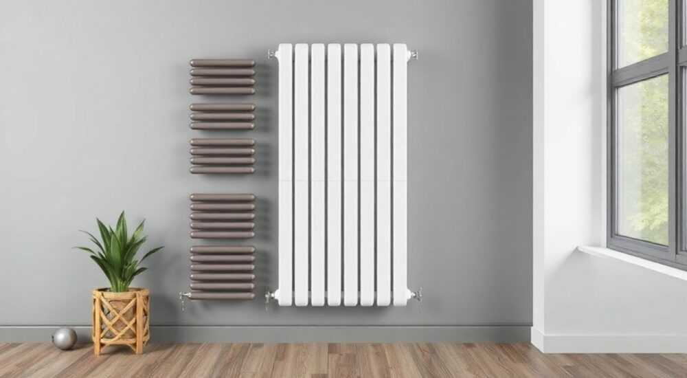 Радиатор трубчатый вертикальный warmmet