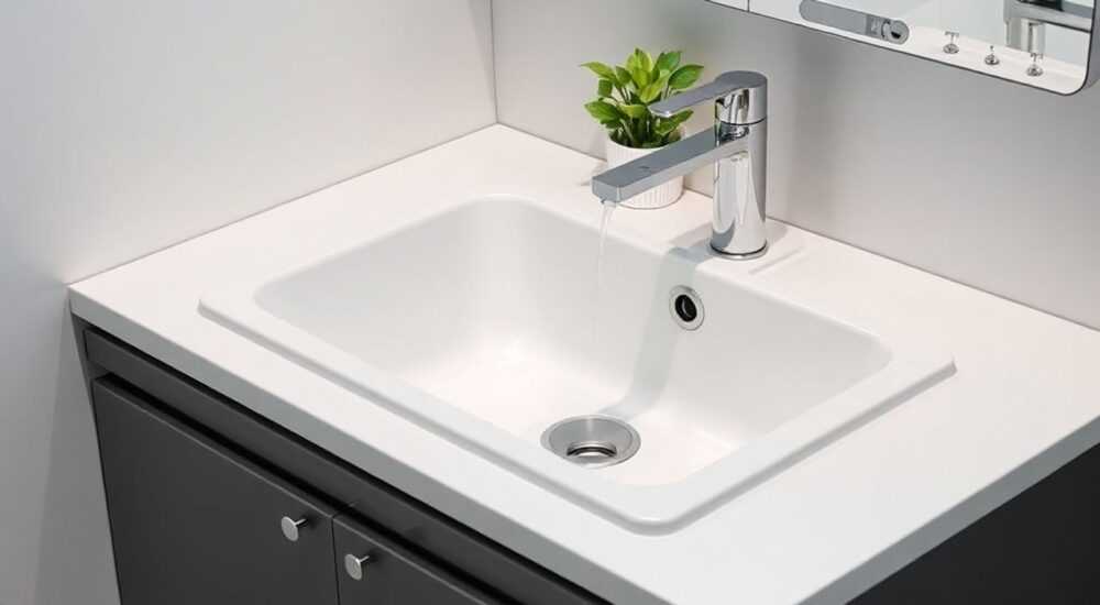Раковина cersanit moduo slim 50