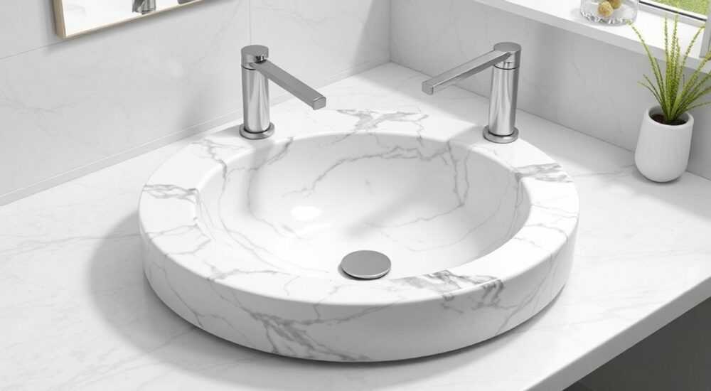 Раковина из мрамора купить