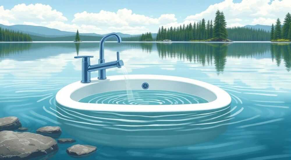 Раковина lake 550