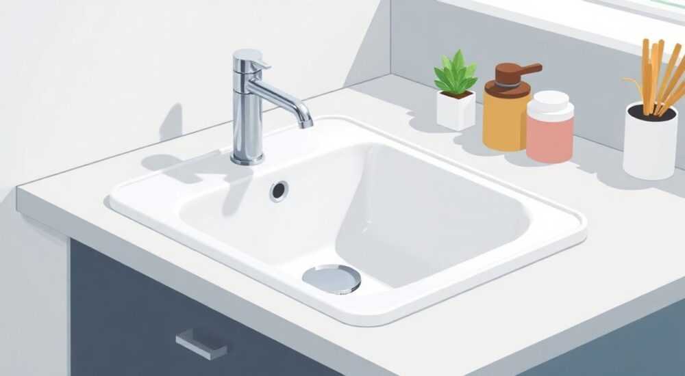 Раковина шириной 30