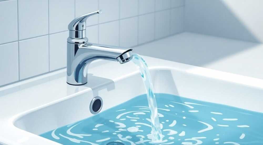 Расход воды на раковину