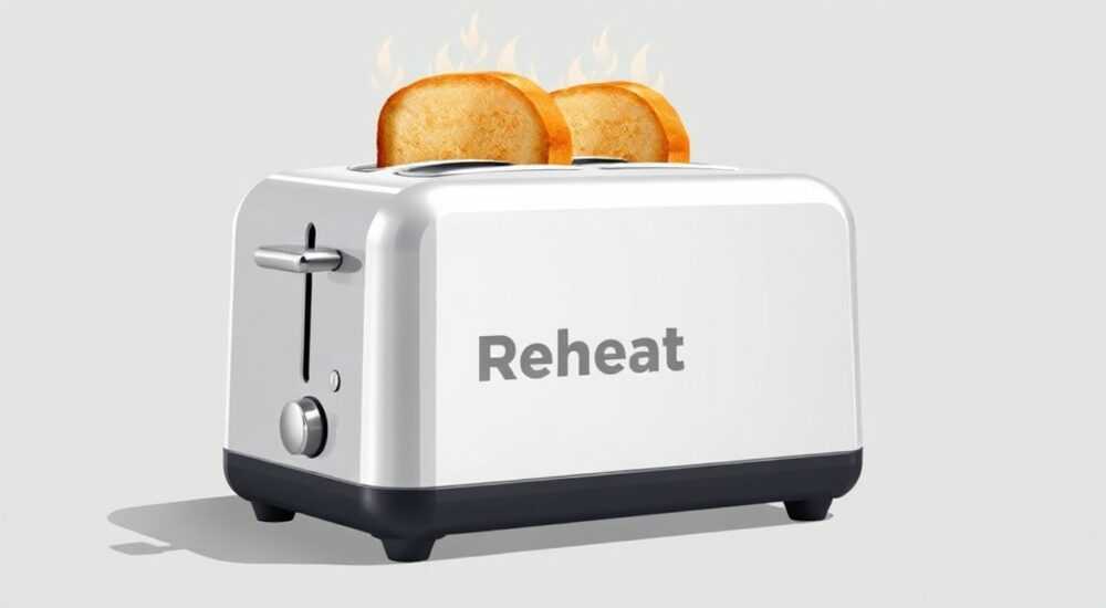 Reheat на тостере что значит