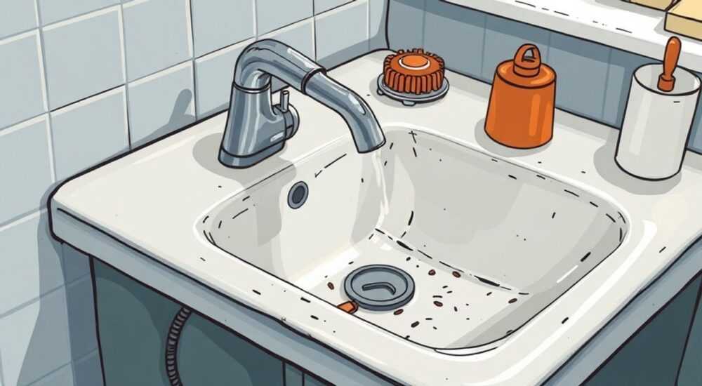 Реставрация скола раковины