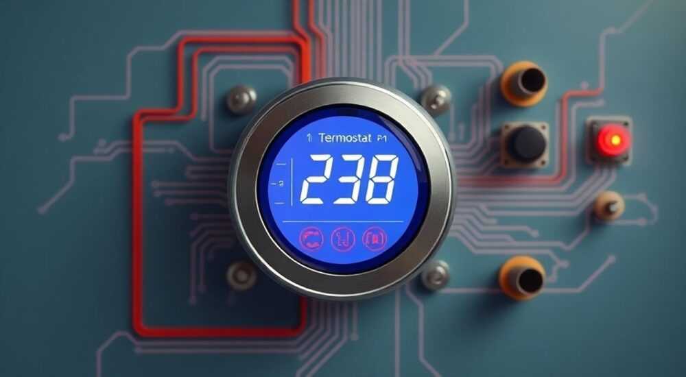 Схема терморегулятора w3230