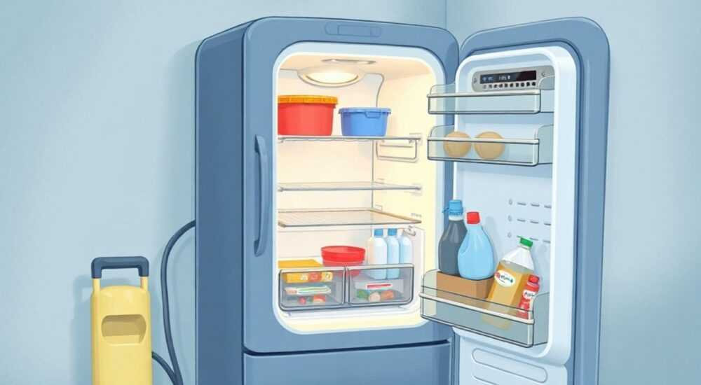 Сколько стоит залить фреон в холодильник refreeze