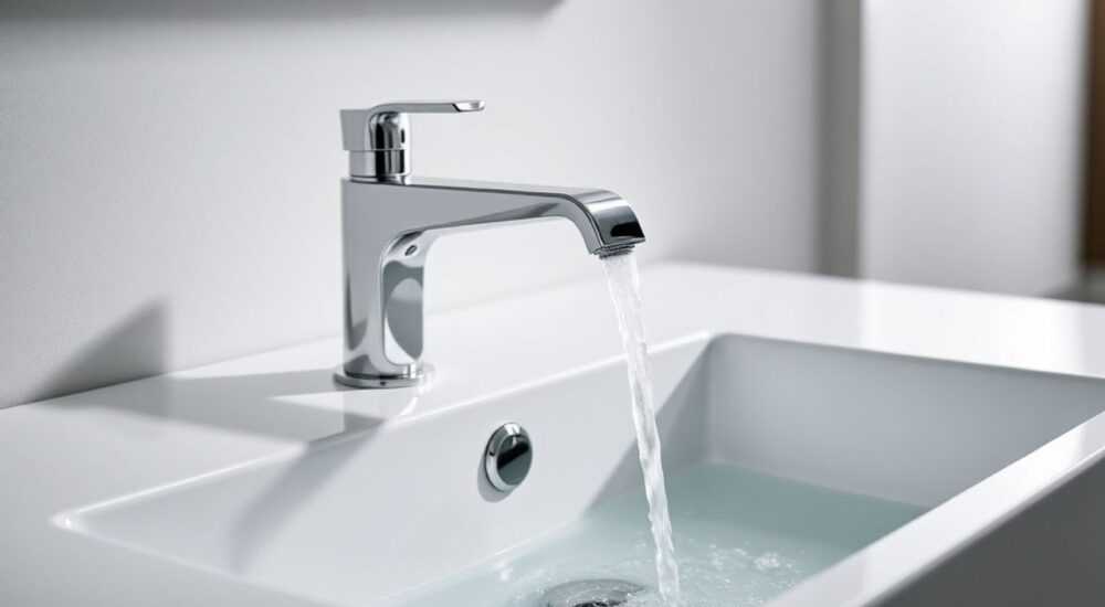 Смеситель для раковины hansgrohe metropol