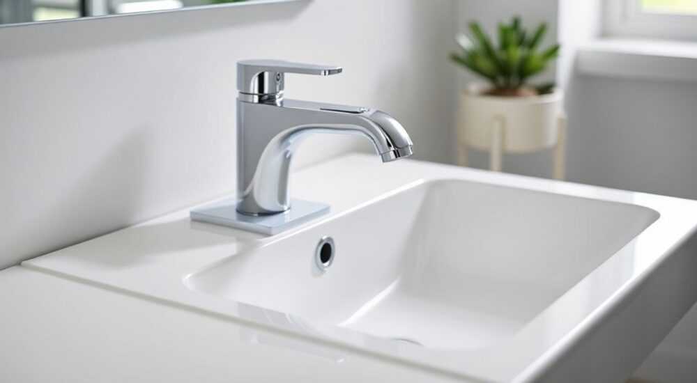 Смеситель для раковины в ванную комнату grohe