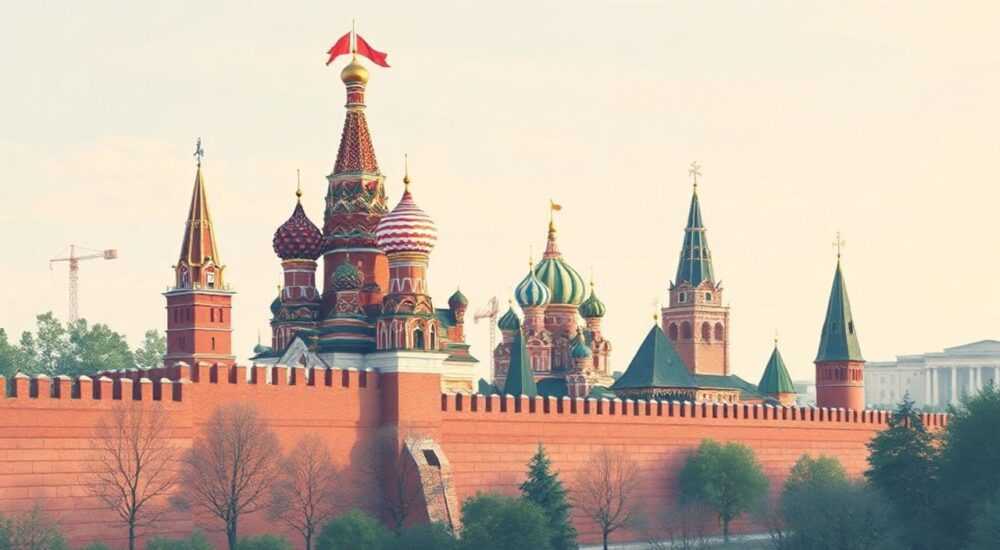 Стены московского кремля архитектор