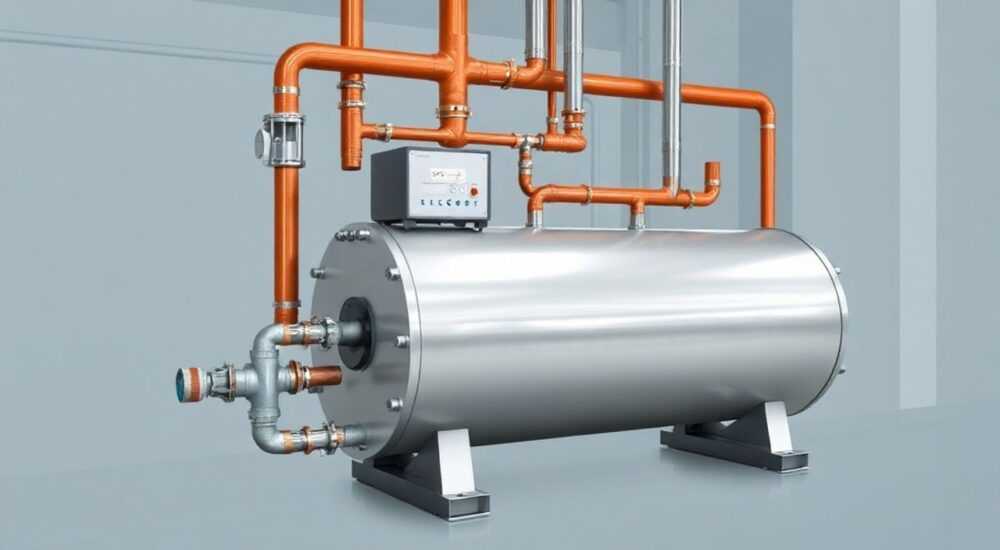 Теплообменник напольного газового котла