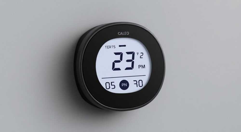 Терморегулятор caleo c732 черный