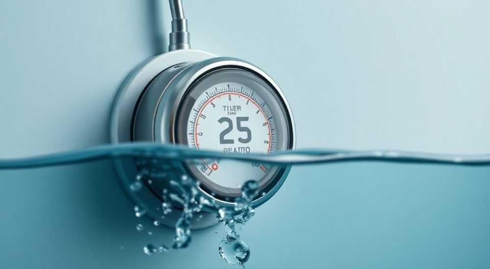 Терморегулятор с датчиком температуры воды