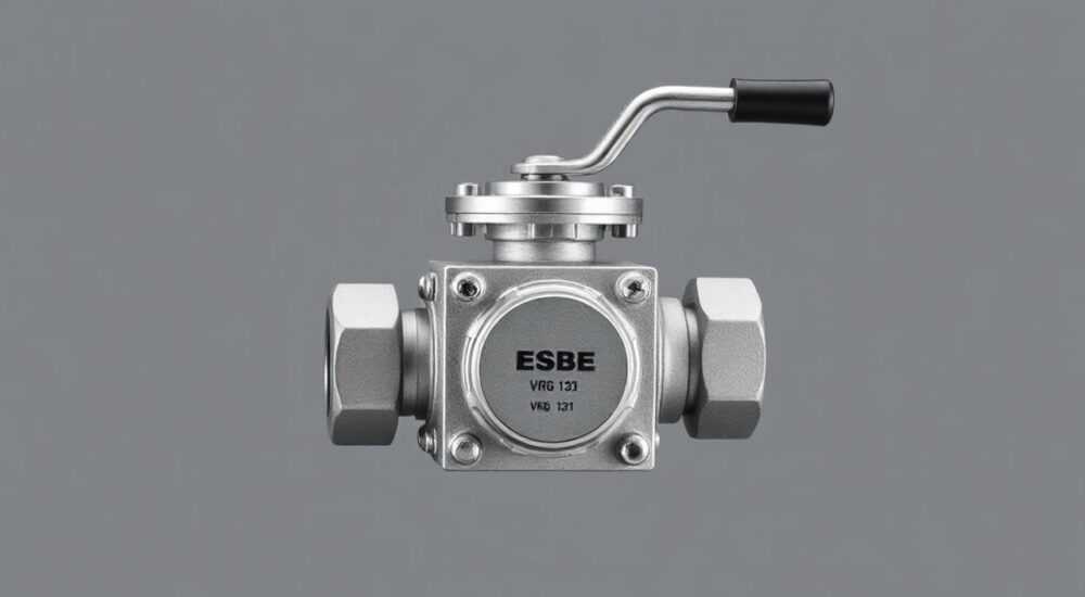 Трехходовой смесительный клапан esbe vrg 131
