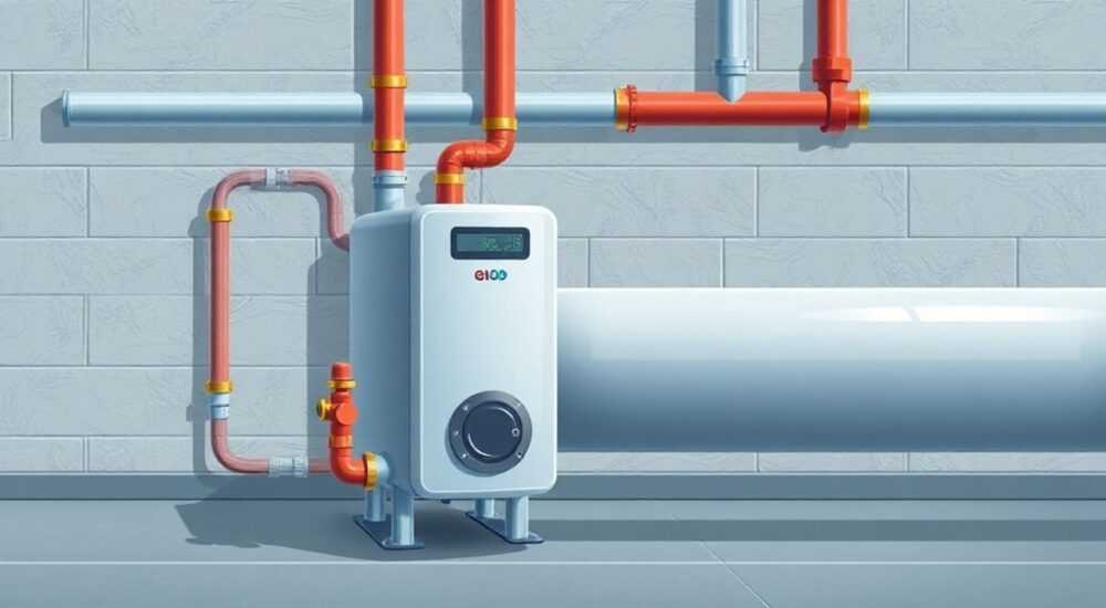 Труба для напольного газового котла