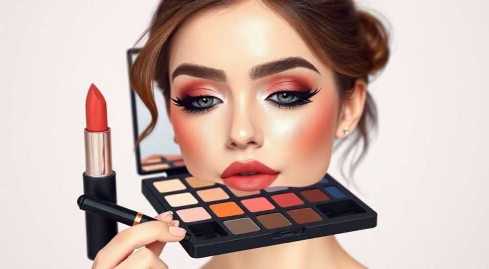 Цветовая палитра для макияжа