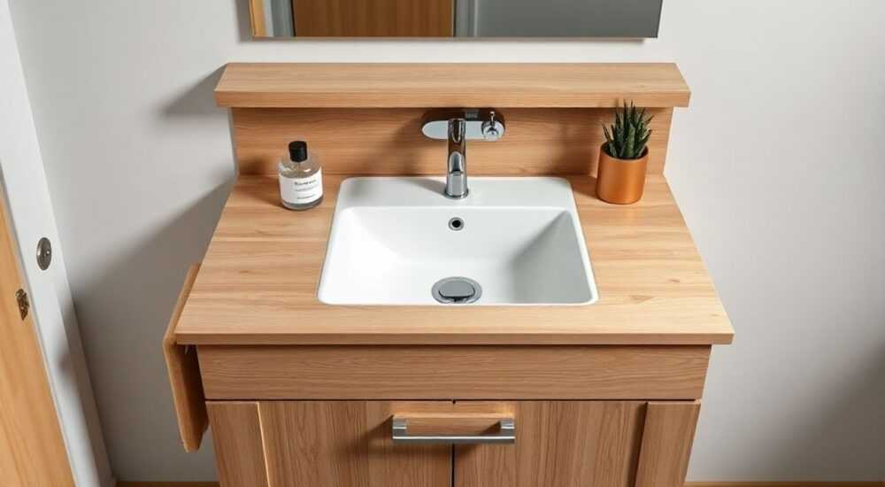 Тумба под раковину wood 60