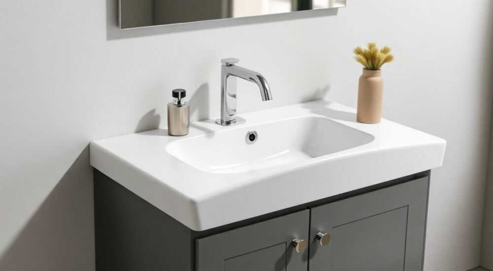 Тумба с раковиной belbagno marino