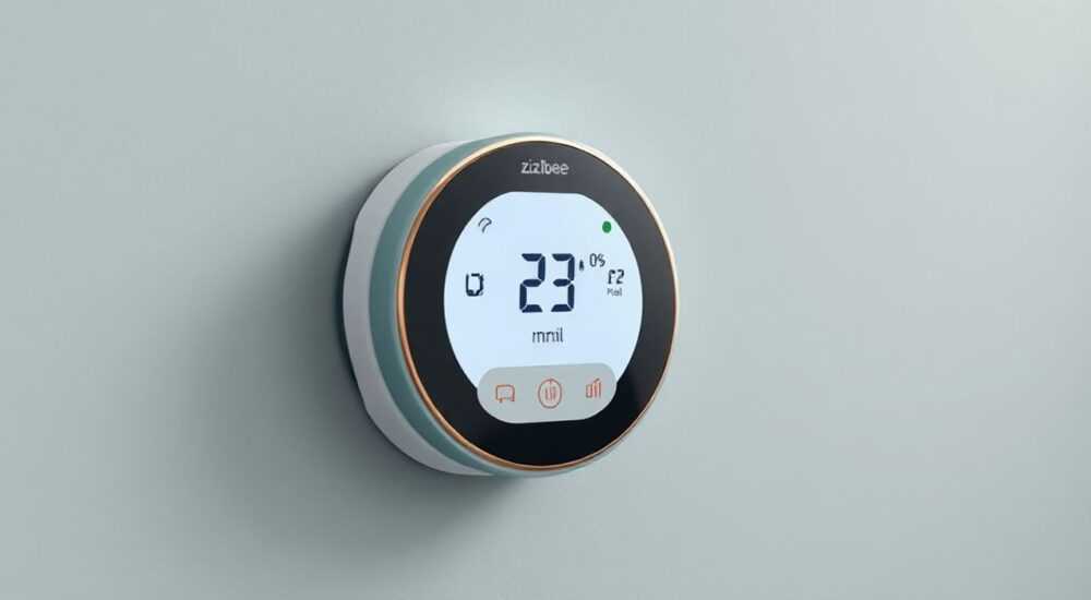 Умный терморегулятор для радиатора отопления zigbee