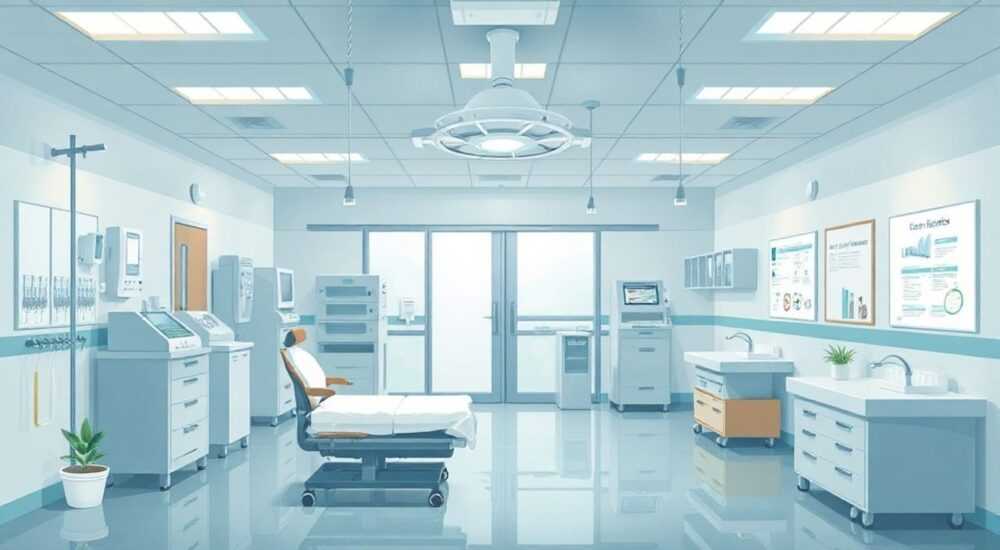 Устройство медицинских организаций принцип функционального зонирования помещений