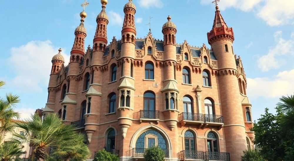 В каком стиле работал архитектор антонио гауди