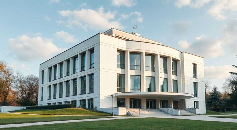 Здание баухауса в дессау