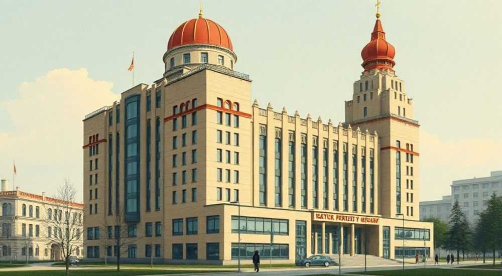 Здания в стиле конструктивизм в россии