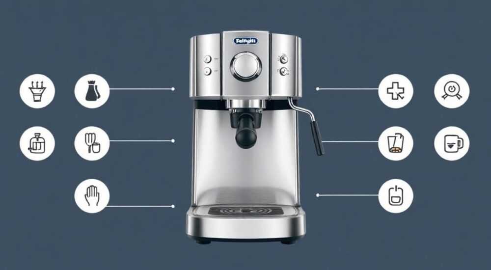Знаки на кофемашине delonghi что значат