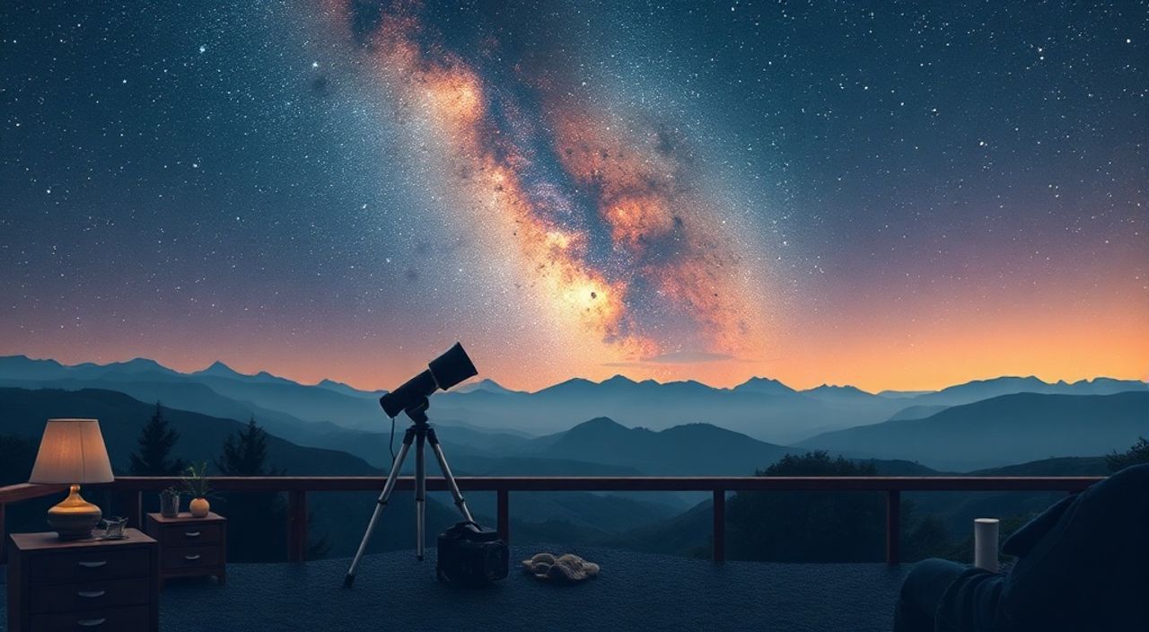 10 Идей композиции в астрофотография дома