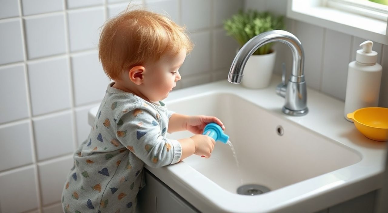 10 Лайфхаков детской безопасности у раковины