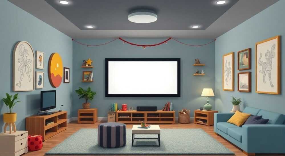 10 Лайфхаков с панели Cinemaroom для детской комнаты