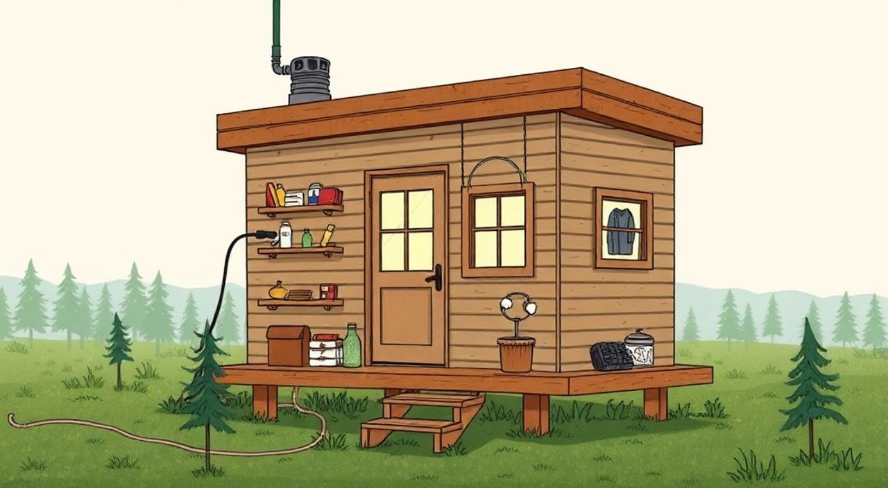 10 Лайфхаков утепления off-grid tiny-house
