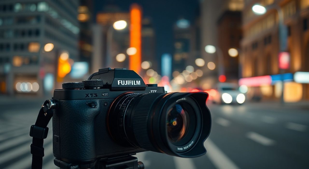 10 Настроек fujifilm x‑t5 для городских огней