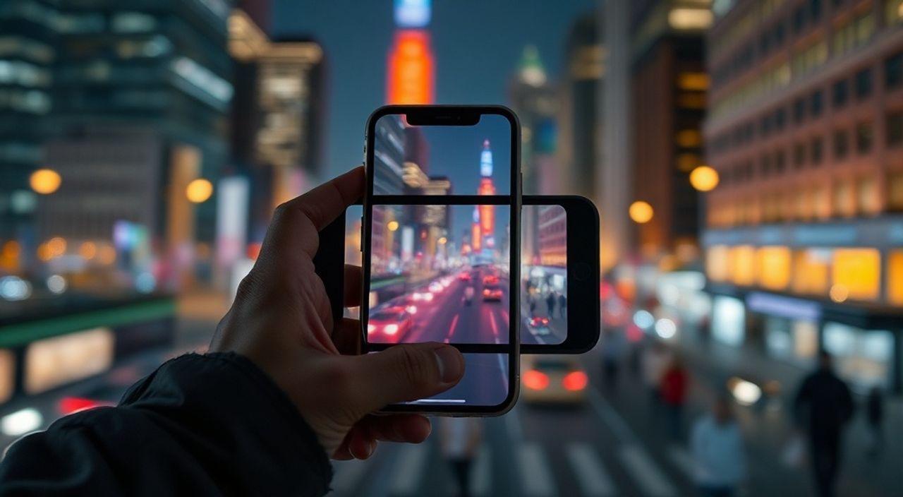 10 Настроек iphone 15 pro для городских огней