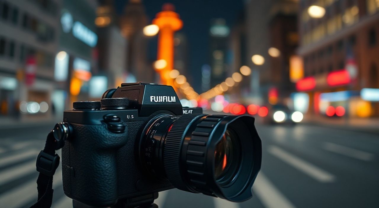 10 Примеров городских огней на fujifilm x‑t5