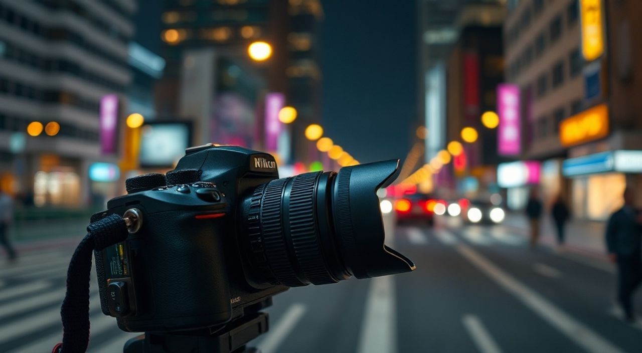 10 Примеров городских огней на nikon z6 ii