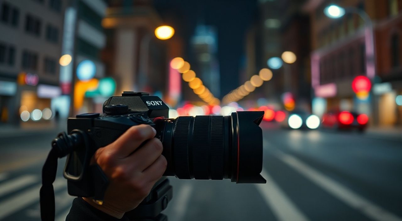 10 Примеров городских огней на sony a7 iv