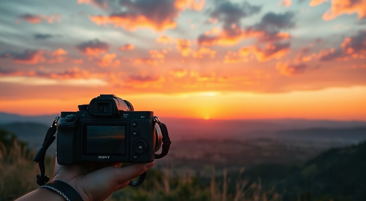 10 Примеров пейзажа на закате на sony a7 iv